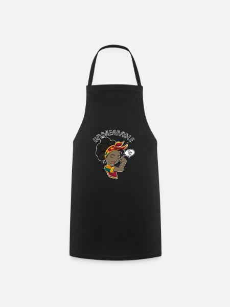 Sri Lanka Girl Unbreakable Sri Lanka Heritage Sri - Tablier de cuisine - noir