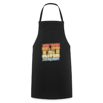 Ghost Hunters - Cooking Apron - black - Front - AI Model Male 185 dark (185cm)