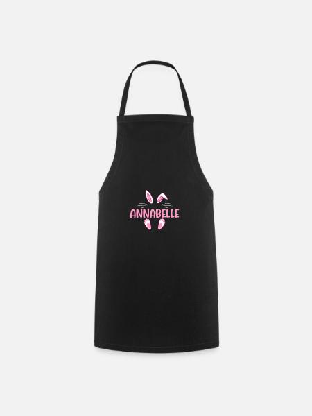 ANNABELLE Easter - Cooking Apron - black