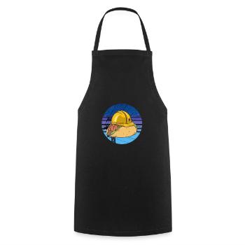 Taco elektriker geschenk - Kochschürze - Schwarz - Vorne - AI Model Male 185 dark (185cm)