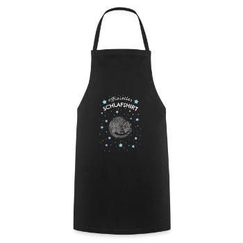 Offizielles Schlafshirt Ratte Rattenbesitzer - Kochschürze - Schwarz - Vorne - AI Model Male 185 dark (185cm)