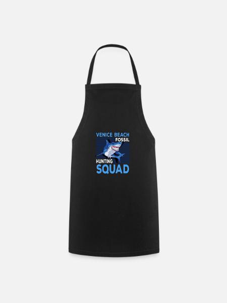 Fossil Hunter Design for a Shark Tooth Enthusiast - Kochschürze - Schwarz