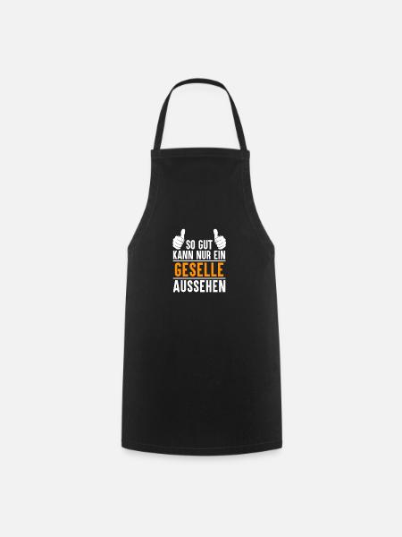 Geselle Geschenk Gesellenprüfung bestanden - Kochschürze - Schwarz