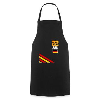Sauftrikot Deutschland Oliver Promill - Kochschürze - Schwarz - Vorne - AI Model Male 185 dark (185cm)