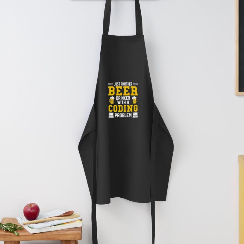Coding Beer Programmer Coder Développeur Tablier de cuisine