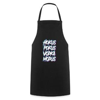 Hokus Pokus Vodka Modus Vodkatrinker Vodka - Tablier de cuisine - noir - Devant - AI Model Male 185 dark (185cm)