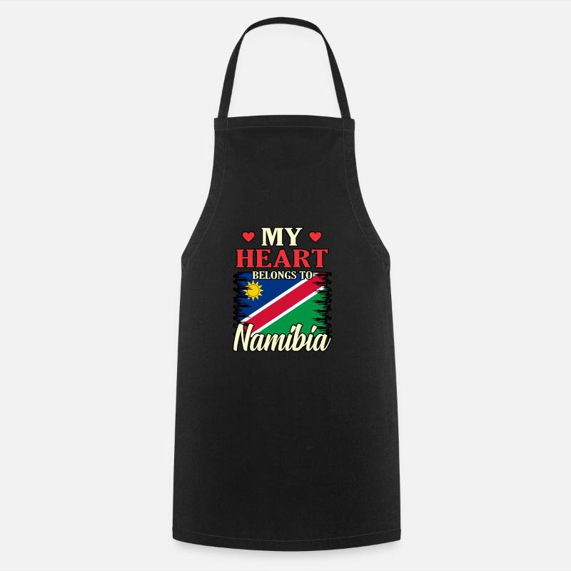 Namibia - Kochschürze - Schwarz
