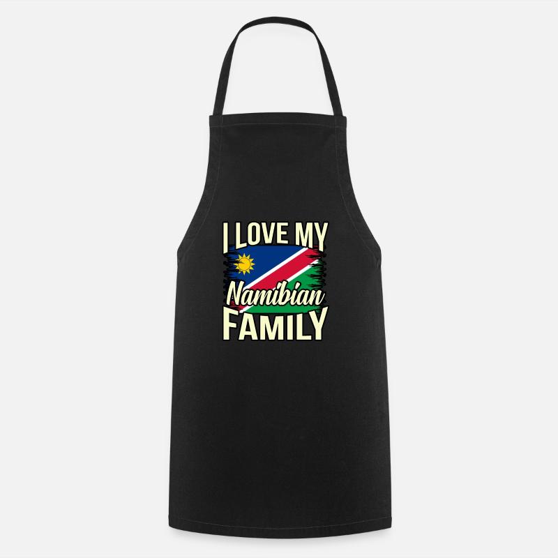 Namibia - Kochschürze - Schwarz
