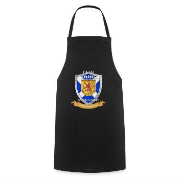 Bonner Scottish Family Clan Scotland Shield - Cooking Apron - black - Front - AI Model Male 185 dark (185cm)