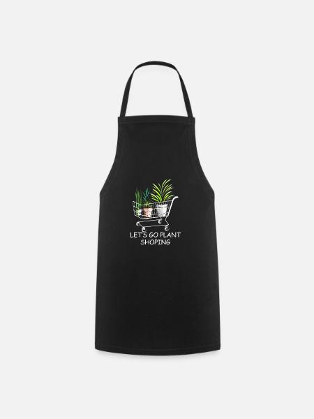 Let's Go Plant Shopping - Plant Shopping - Kochschürze - Schwarz