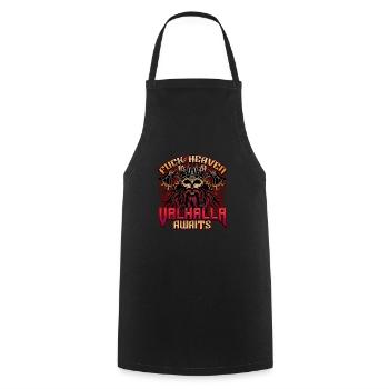 Norse Viking Mythology Design for Viking Warriors - Cooking Apron - black - Front - AI Model Male 185 dark (185cm)