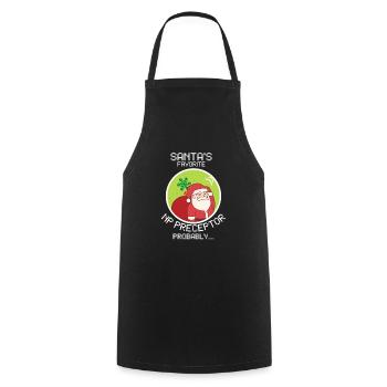 Np Infirmière praticienne Précepteur Drôles d’idées cadeaux - Tablier de cuisine - noir - Devant - AI Model Male 185 dark (185cm)