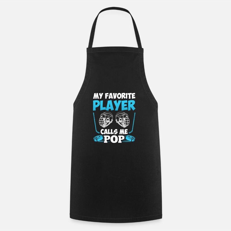 Mon joueur préféré m’appelle Pop - Tablier de cuisine - noir