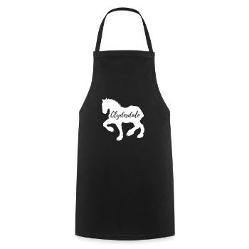 Chemise Clydesdale Clydesdale Rider - Tablier de cuisine - noir - Devant - AI Model Male 185 dark (185cm)