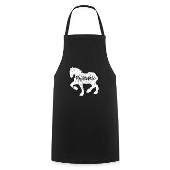 Chemise Clydesdale Clydesdale Rider - Tablier de cuisine - noir - Devant - AI Model Male 185 dark (185cm)