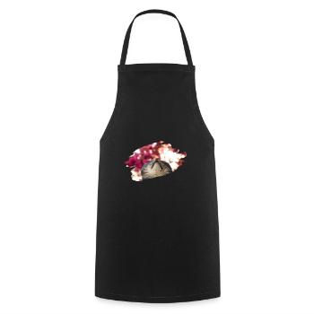 Katze Kätzchen Britisch Kurzhaar Lustig Süß Girl - Kochschürze - Schwarz - Vorne - AI Model Male 185 dark (185cm)