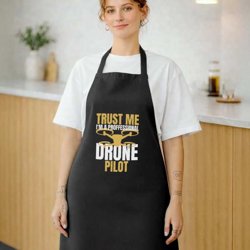 Drone Drone Pilot Drone Operator Quadcopter Cooking Apron
