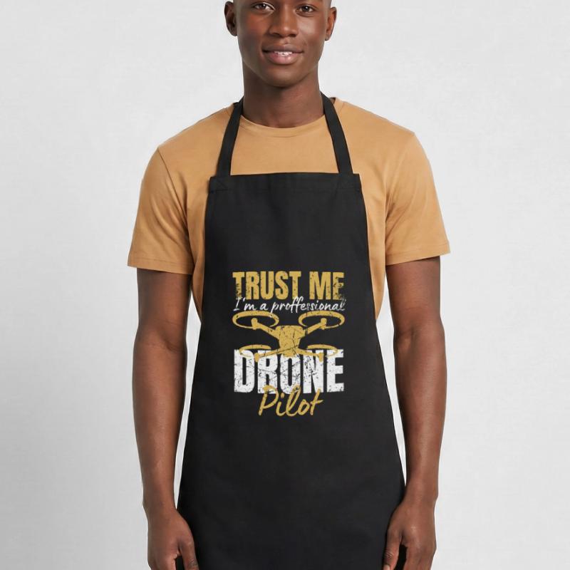 Drone Drone Pilot Drone Operator Quadcopter Cooking Apron