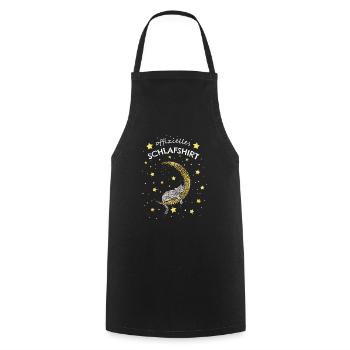 Offizielles Schlafshirt Süße Katzen Schlafmütze - Kochschürze - Schwarz - Vorne - AI Model Male 185 dark (185cm)