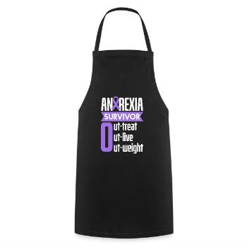 Being Thing Doesnt Define Who I Am - Cooking Apron - black - Front - AI Model Male 185 dark (185cm)