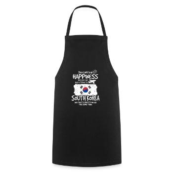 Mongolie - Tablier de cuisine - noir - Devant - AI Model Male 185 dark (185cm)