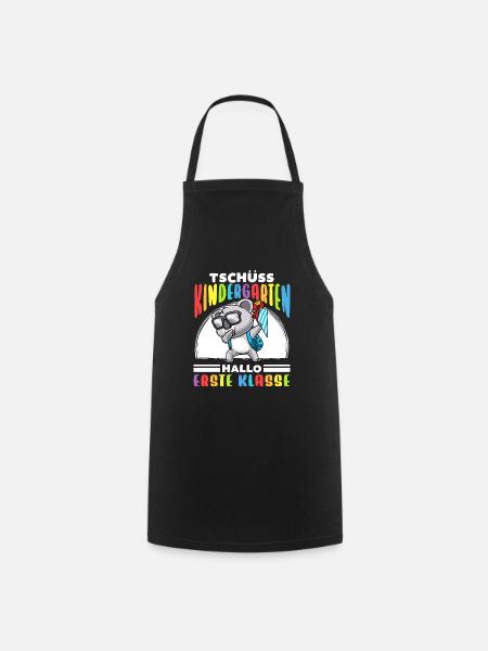 Schulkind Einschulung Koala - Kochschürze - Schwarz