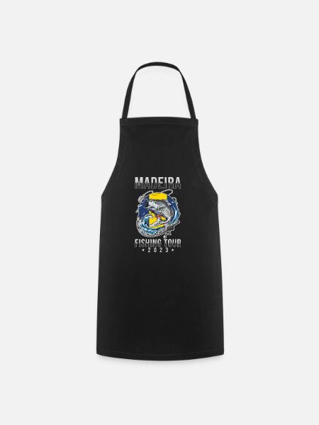 Angeltour Madeira 2023 - Kochschürze - Schwarz