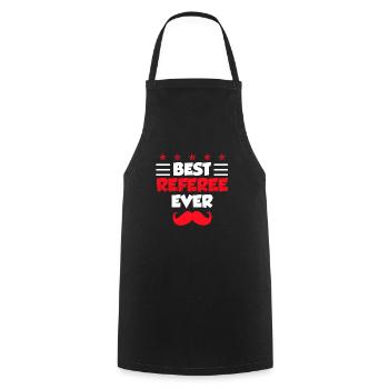 Best Referee - Cooking Apron - black - Front - AI Model Male 185 dark (185cm)