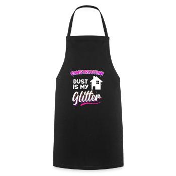 Client Builder Baustaub Eigenheim - Cooking Apron - black - Front - AI Model Male 185 dark (185cm)