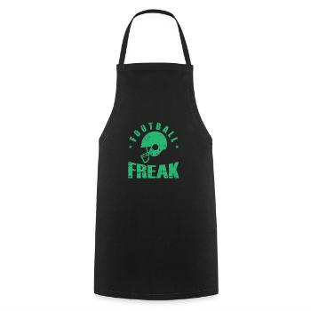 Football Freak America Sport Touchdown - Cooking Apron - black - Front - AI Model Male 185 dark (185cm)