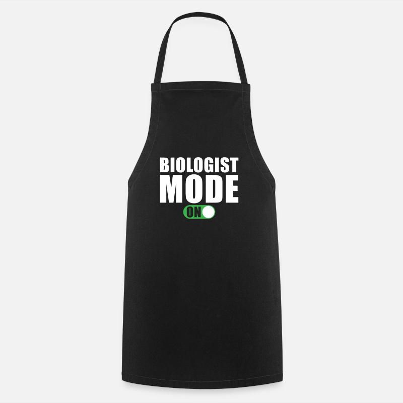 Biologe Modus An - Kochschürze - Schwarz