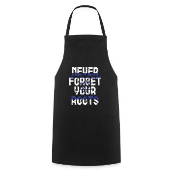 Cyprus - Cooking Apron - black - Front - AI Model Male 185 dark (185cm)