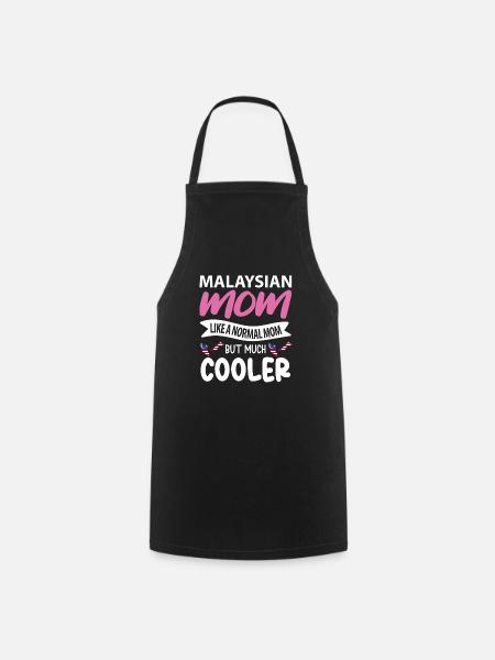 Malaysia - Kochschürze - Schwarz