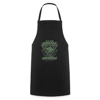 Schreiner Geschenkideen - Kochschürze - Schwarz - Vorne - AI Model Male 185 dark (185cm)