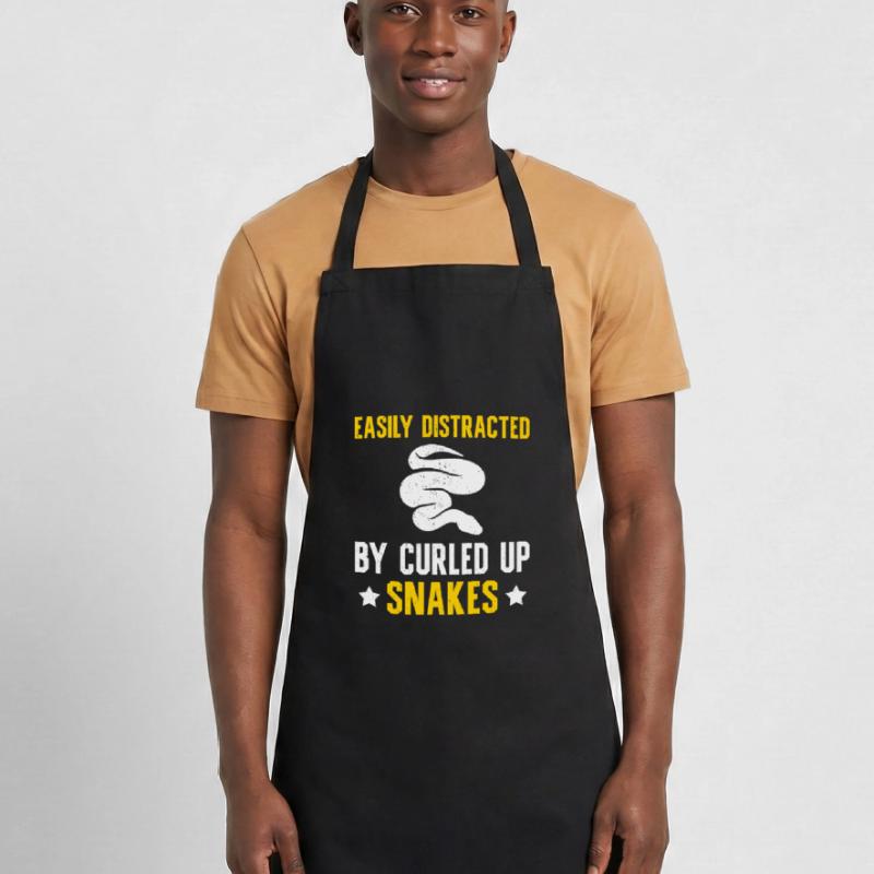 Banana Ball Python Saying Cooking Apron