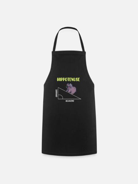 Hippotenuse Algebra Mathematik Student - Kochschürze - Schwarz