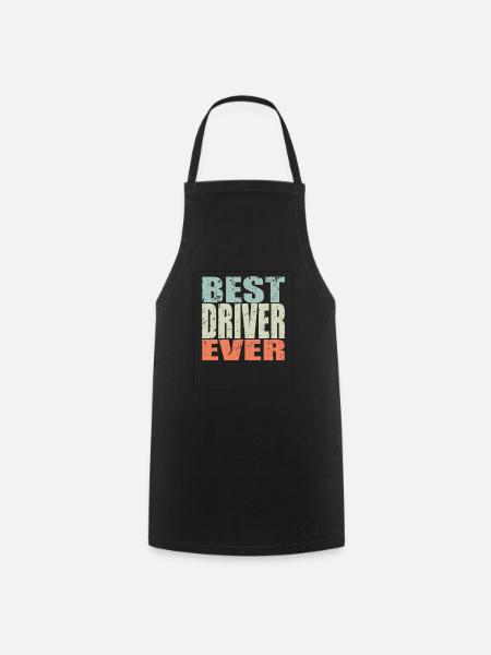 Best Fahrer ever Fahrer Geschenk - Kochschürze - Schwarz