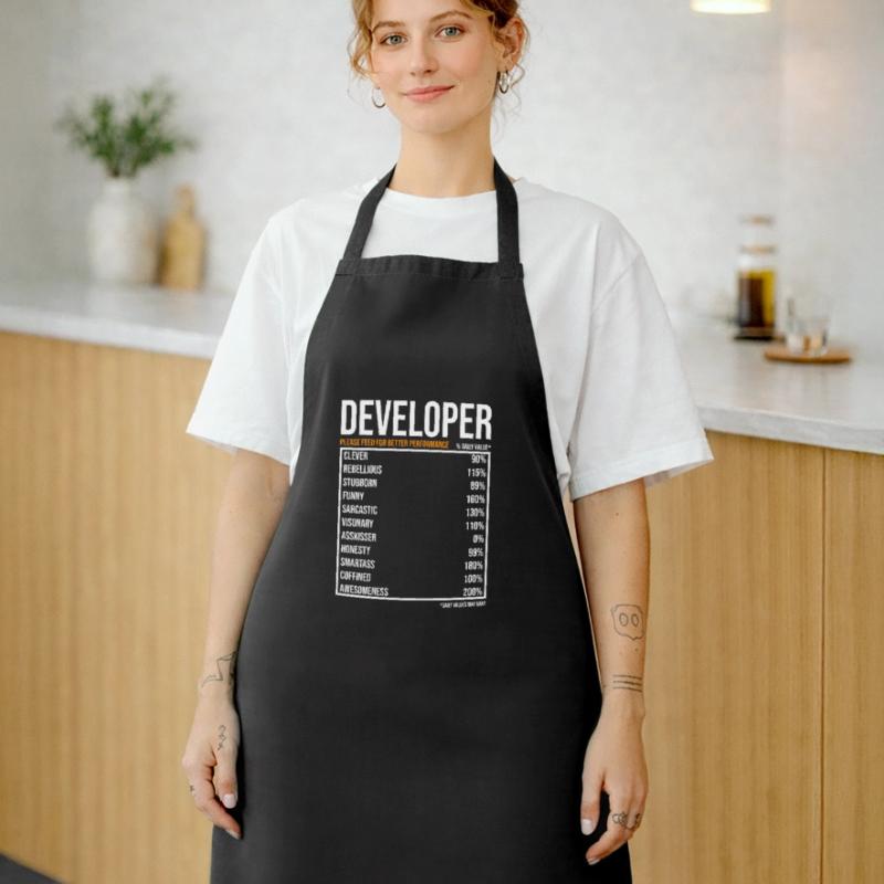Entwickler Softwareentwickler Informatiker Coder Kochschürze