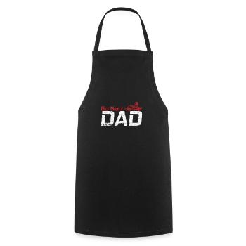 Go Kart Dad Racing Vehicle Race Track - Cooking Apron - black - Front - AI Model Male 185 dark (185cm)