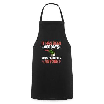 Molinasittich Parrot Bird Sun Parakeet - Cooking Apron - black - Front - AI Model Male 185 dark (185cm)