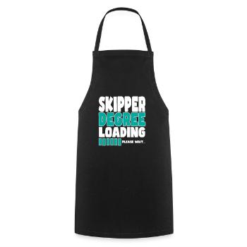 Skipper invites training - Cooking Apron - black - Front - AI Model Male 185 dark (185cm)