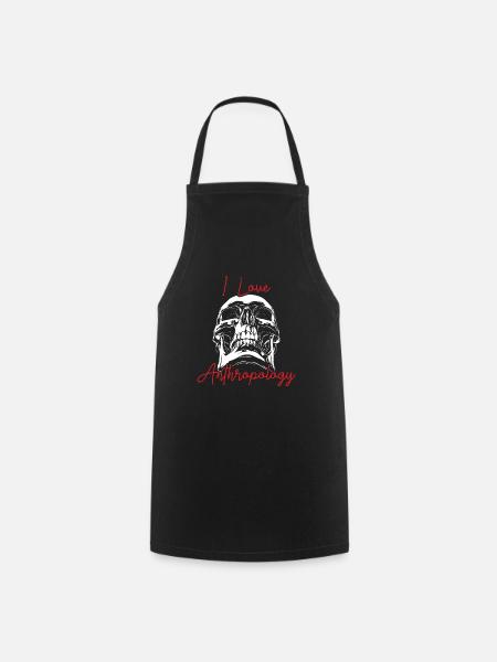 Amour Anthropologie Science Archéologie préhistorique - Tablier de cuisine - noir
