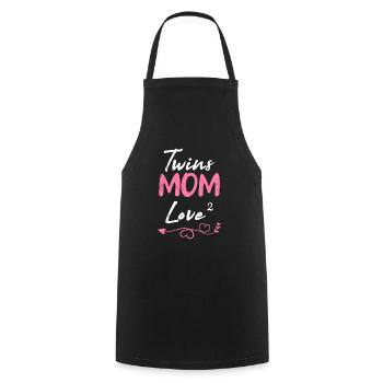Gemini Baby Love High 2 Mother Become Mom - Cooking Apron - black - Front - AI Model Male 185 dark (185cm)