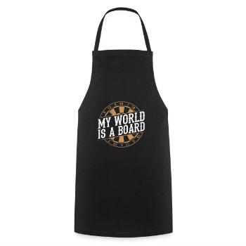 Fléchettes Fléchettes Dictons Fléchettes Accessoires Fléchettes Fléchettes - Tablier de cuisine - noir - Devant - AI Model Male 185 dark (185cm)