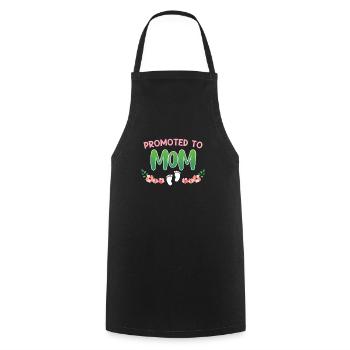 Transport Maman Bébé Grossesse Meilleure Maman - Tablier de cuisine - noir - Devant - AI Model Male 185 dark (185cm)