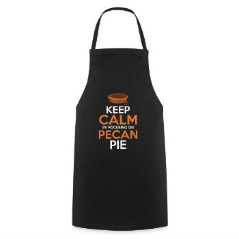 Pecan Cake Pecan Cake - Cooking Apron - black - Front - AI Model Male 185 dark (185cm)