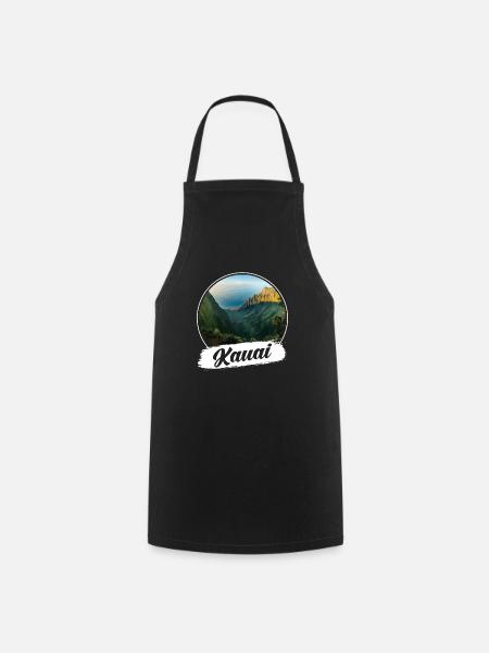 Kauai Souvenir - Kochschürze - Schwarz