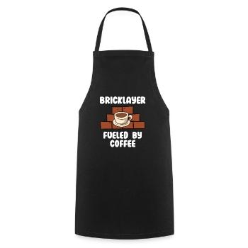 Mason Coffee Don de travaux de chantier - Tablier de cuisine - noir - Devant - AI Model Male 185 dark (185cm)