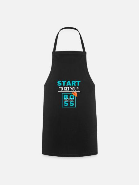 Devenez votre propre patron - Tablier de cuisine - noir
