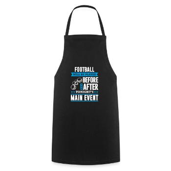 Funny Marching Band Saison Batteur ténor - Tablier de cuisine - noir - Devant - AI Model Male 185 dark (185cm)